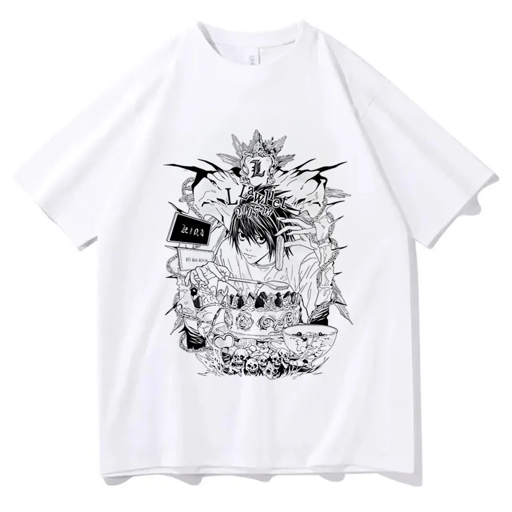 Death Note tshirt women funny cutecore harajuku tshirt clearance sales 2000s 80s gyaru jojifuku