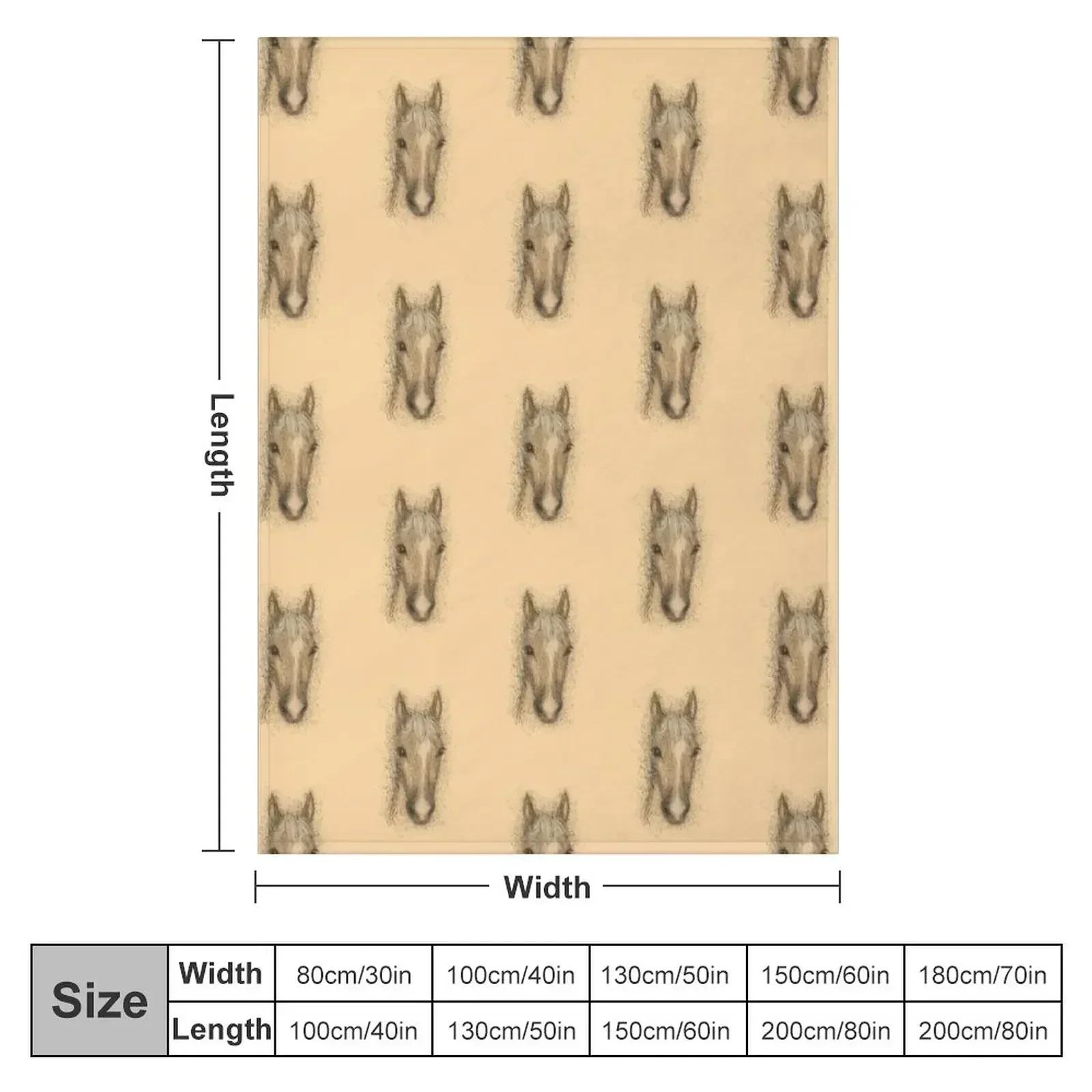 Haflinger with background Throw Blanket couch cozy soft plush fuzzy picnic outdoor blanket