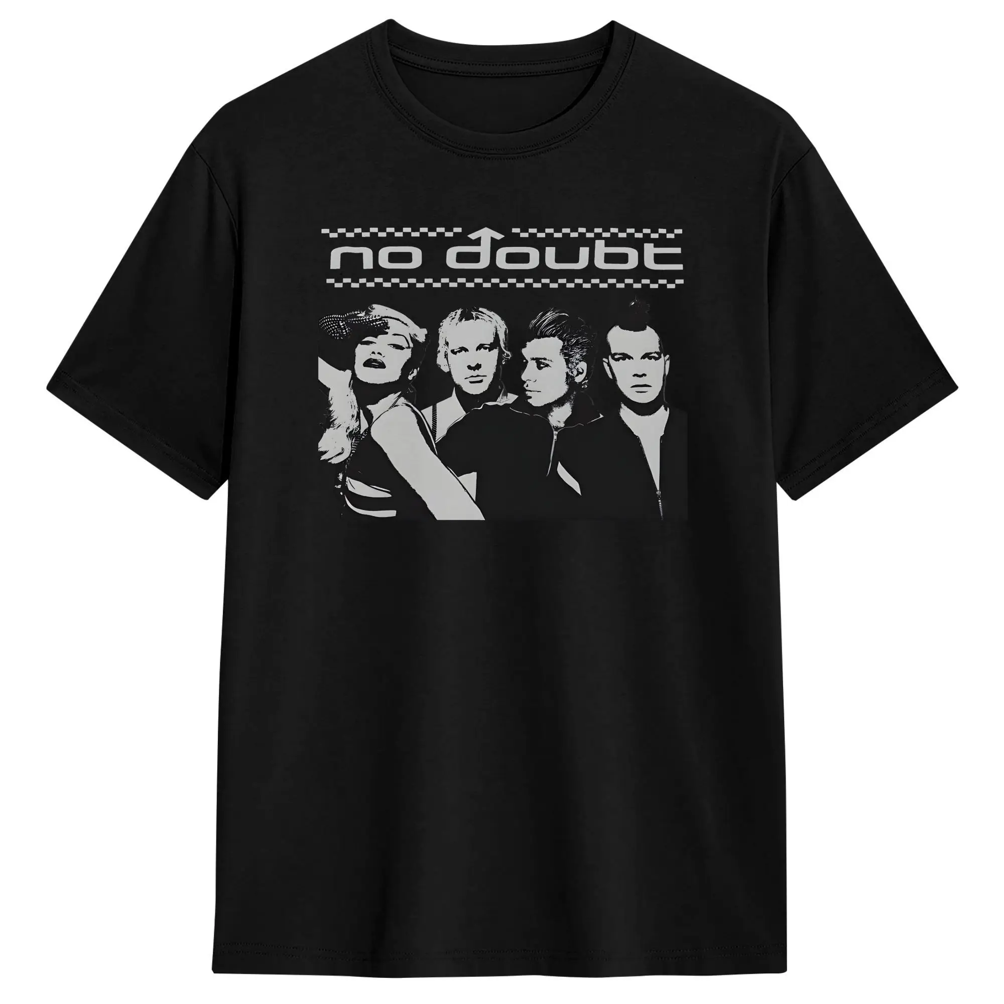 Men Rock No Doubt Band Tour 2026 T Shirt  Pure Cotton Clothes Funny Short Sleeve Crew Neck Tee Shirt Gift Idea T-Shirt