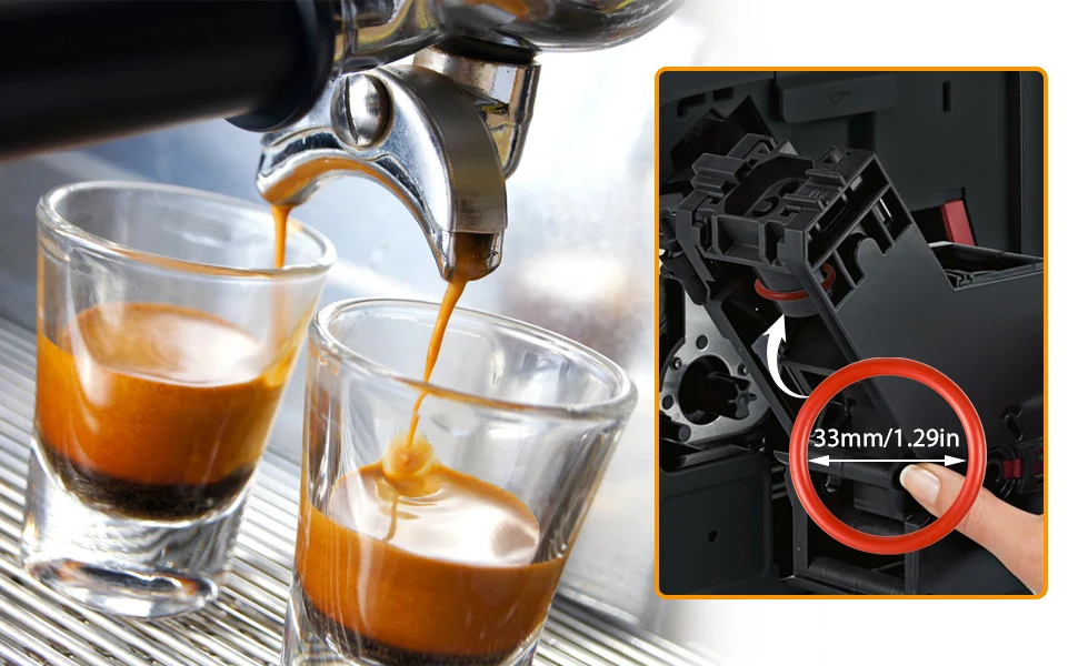 ماكينة صنع القهوة اسبريسو اكسسوارات يا خاتم الختم لآلات Saeco Gaggia Spidem سيليكون استبدال مجموعة لوازم باريستا