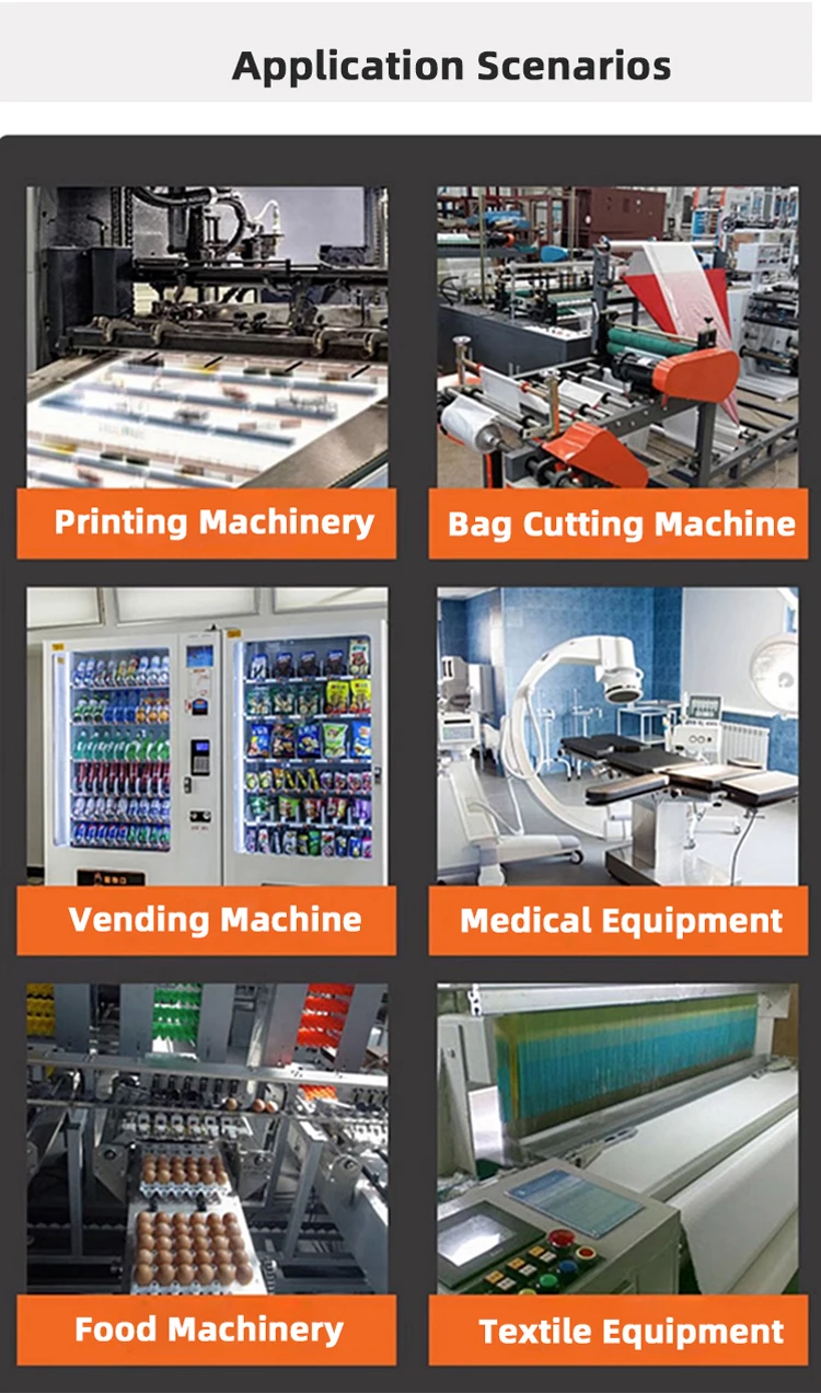 Dc Universal Micro alto par 12v 24v 80w 63mm doble puerta automática tornillo sin fin Motor de CC