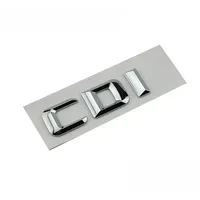 3D ABS Chrome Letters For Car Trunk Mercedes Benz A B C E GLK CLS ML 320 220 250 280 CDI Logo Emblem Sticker Accessories
