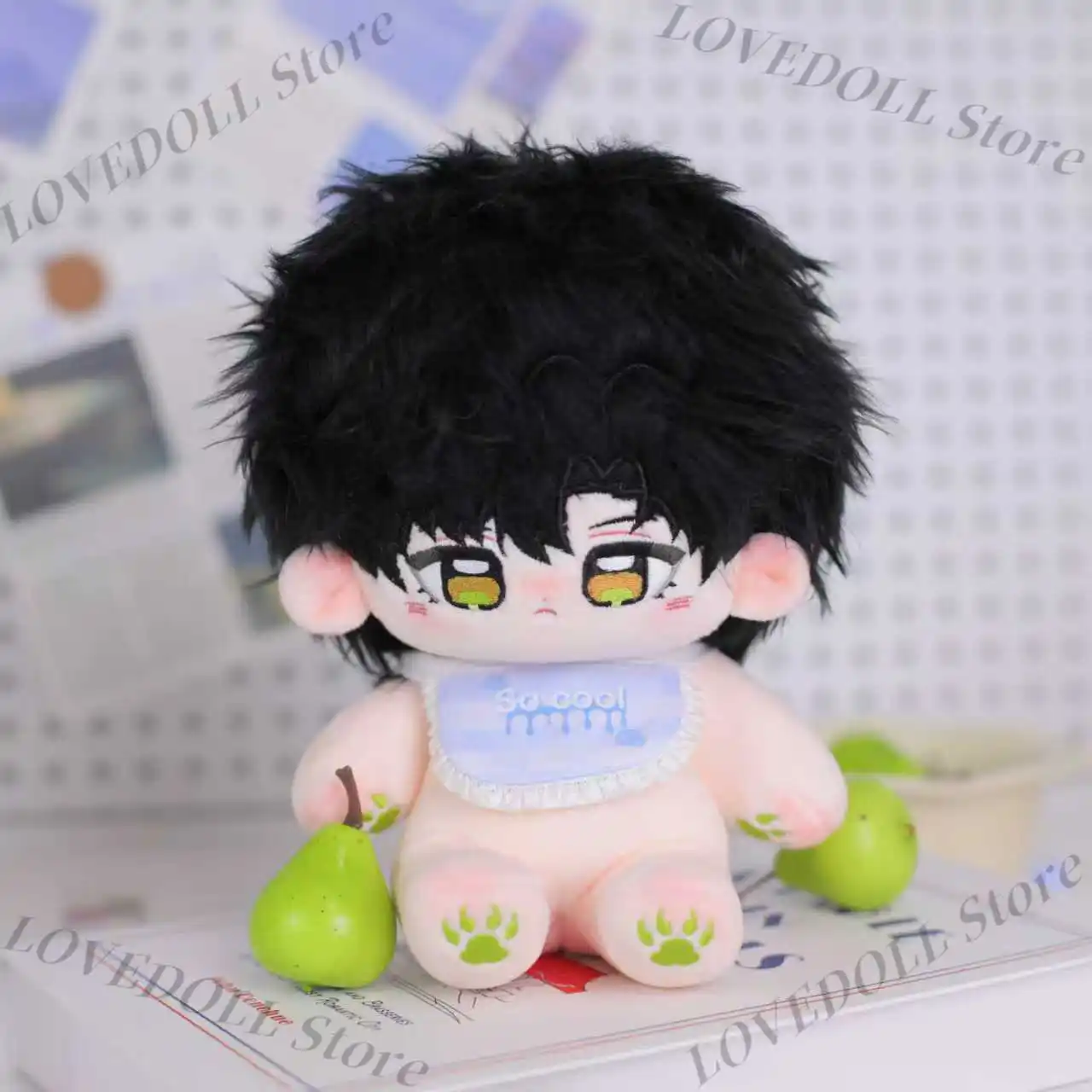 20cm Zayne Love and Deepspace Anime Game Cosplay Soft Cotton Doll Body With Skeleton Cartoon DIY Dress Up Toy Figures Fans Gift