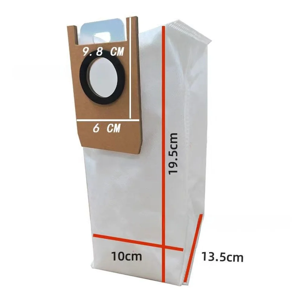10 Pack Replacement Dust Bags For Eufy S1 For Omni For S1Pro Vacuum Cleaner Parts Non-woven Fabric Dust Bags