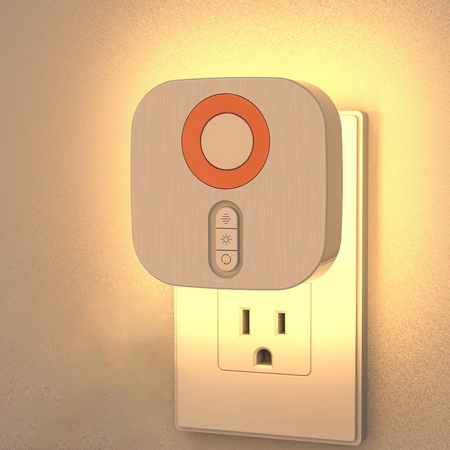 

Wireless Motion Induce Night Lamp Smart Human Motion Sensor Night Light LED Dimmable Ultra-Quiet for Bedroom Hallway Bathroom
