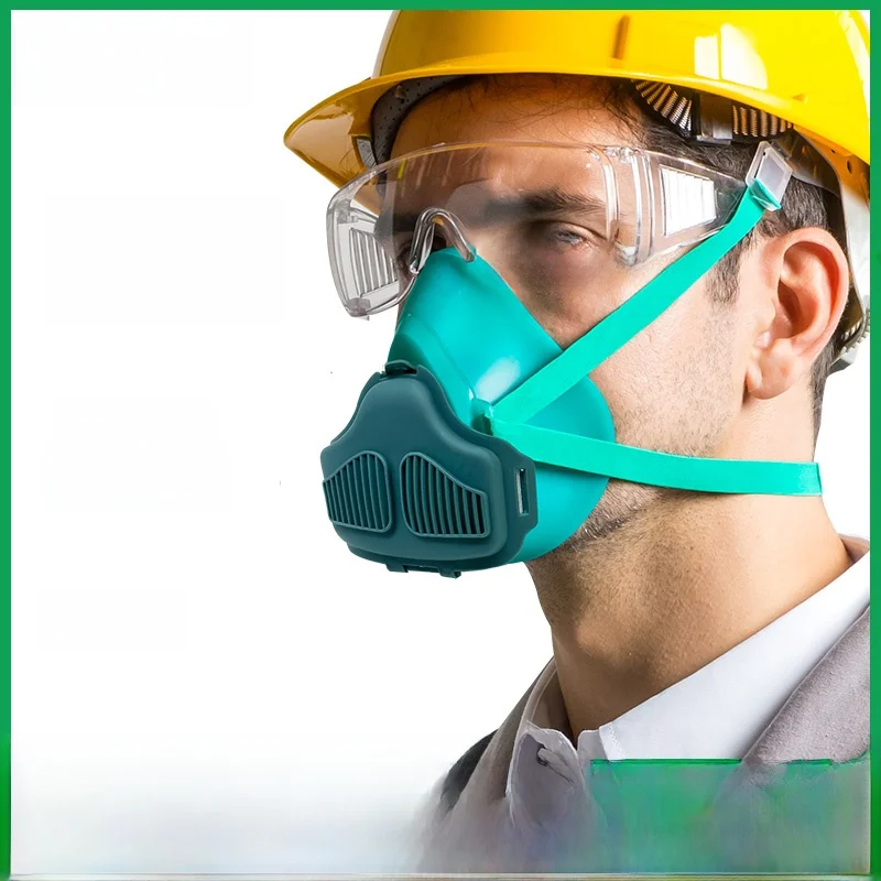 Máscara de Protección de Soldadura Transpirable y Resistente al Polvo Powecom 8200, Cubre Boca y Nariz para Minería de Carbón...