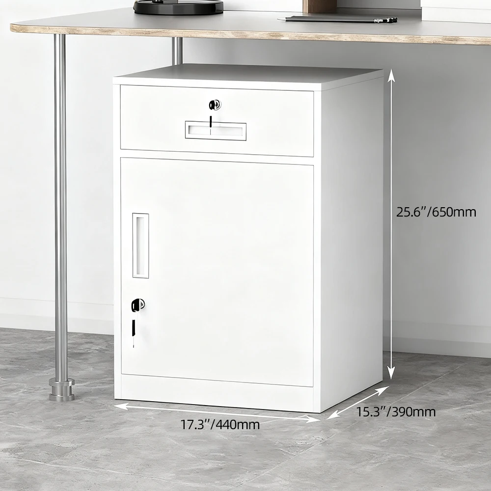 Office furniture Steel Matel cabinets Small steel filing cabinets under desks with drawers