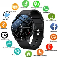 KESHUYOU 2025 nueva moda reloj inteligente Bluetooth hablar hombre mujer deporte ritmo cardíaco rastreador de Fitness reloj inteligente para Android IOS