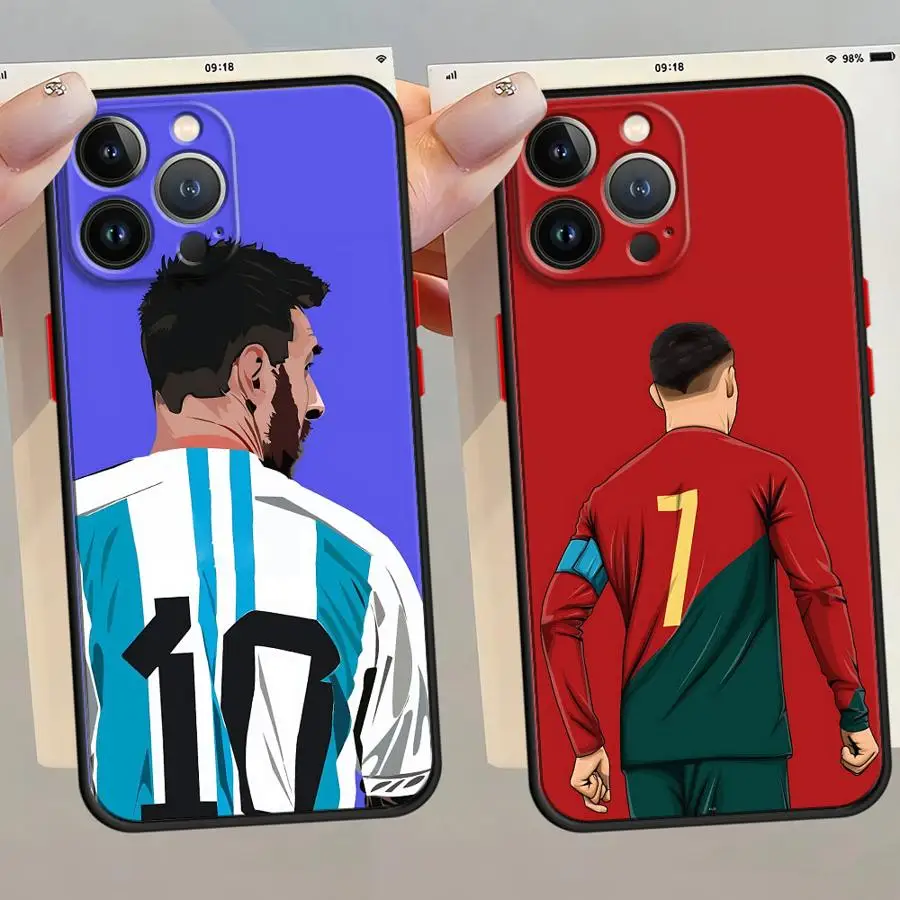 حافظة لهاتف آيفون 16e 13 Mini 14 12 11 XS 7 8 15 Plus X 16 Pro Max