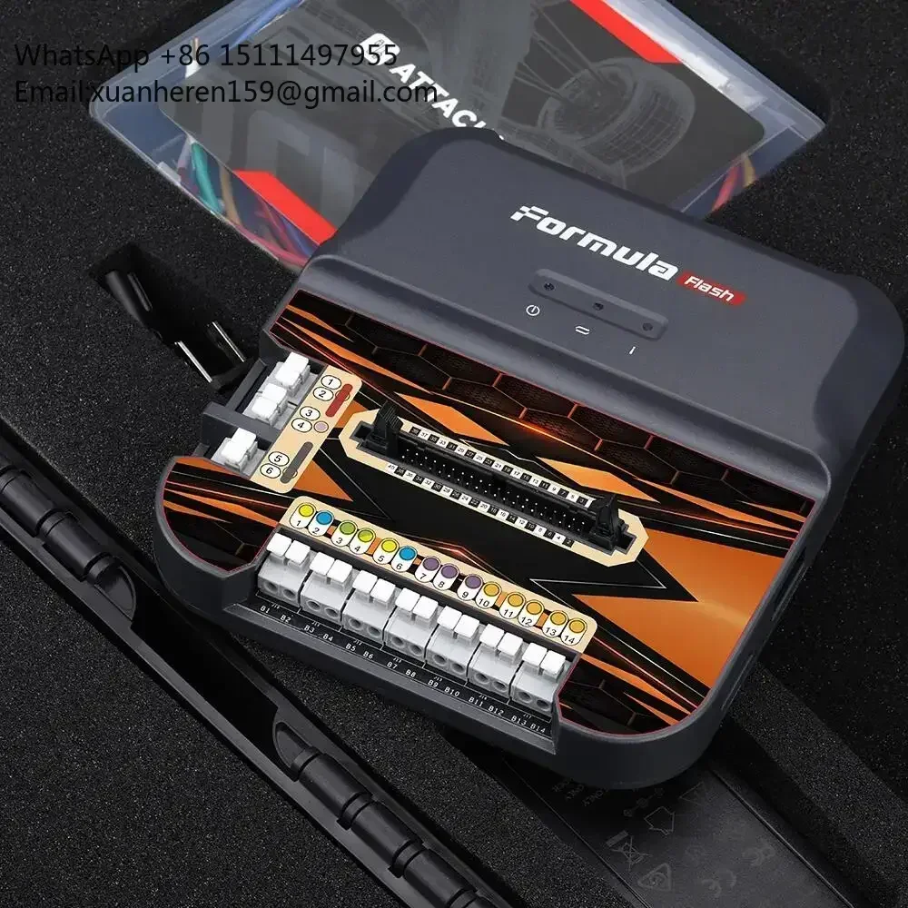 FormulaFLash ECU TCU Chip Tuning Programmer Tool Via Bench Mode Read & Write EEPROM FLASH for VIN ECU Clone IMMO OFF DTC Clean