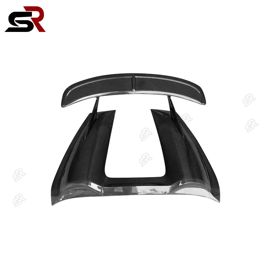 For Porsche 718 981 987 High quality Real Carbon Fiber Rear Spoiler Duckbill Car Wing Retrofit the rear wing Top Wing