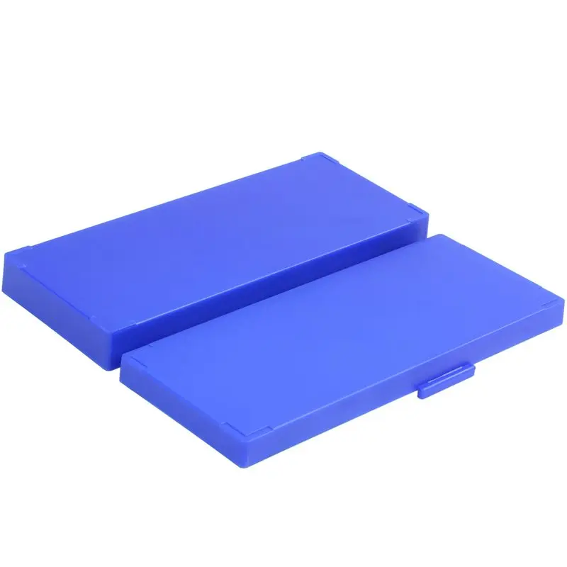 BMBY-3X Plastic 50-Place Microslide Slide Microscope Box,Blue