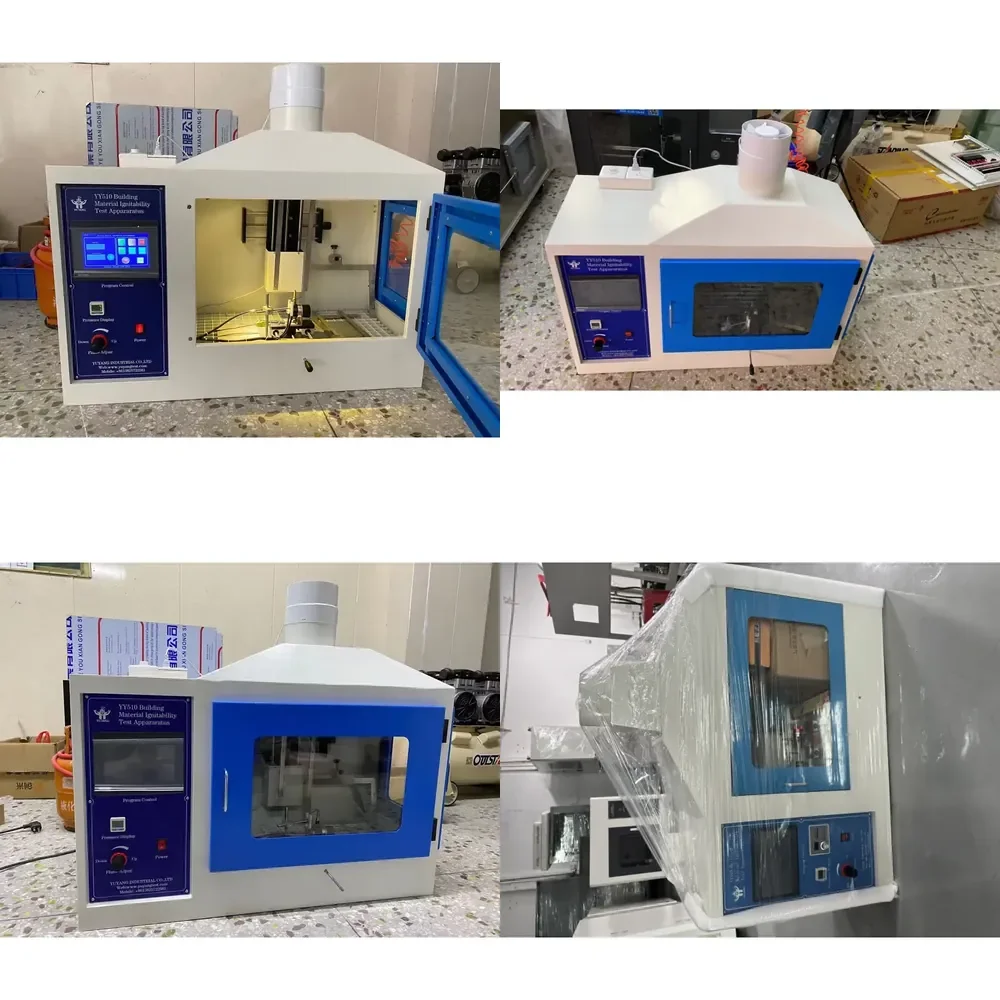 2026 Hot Item EN ISO 11925 Building Materials Ignitability Flammability Tester for Single Flame Source Test
