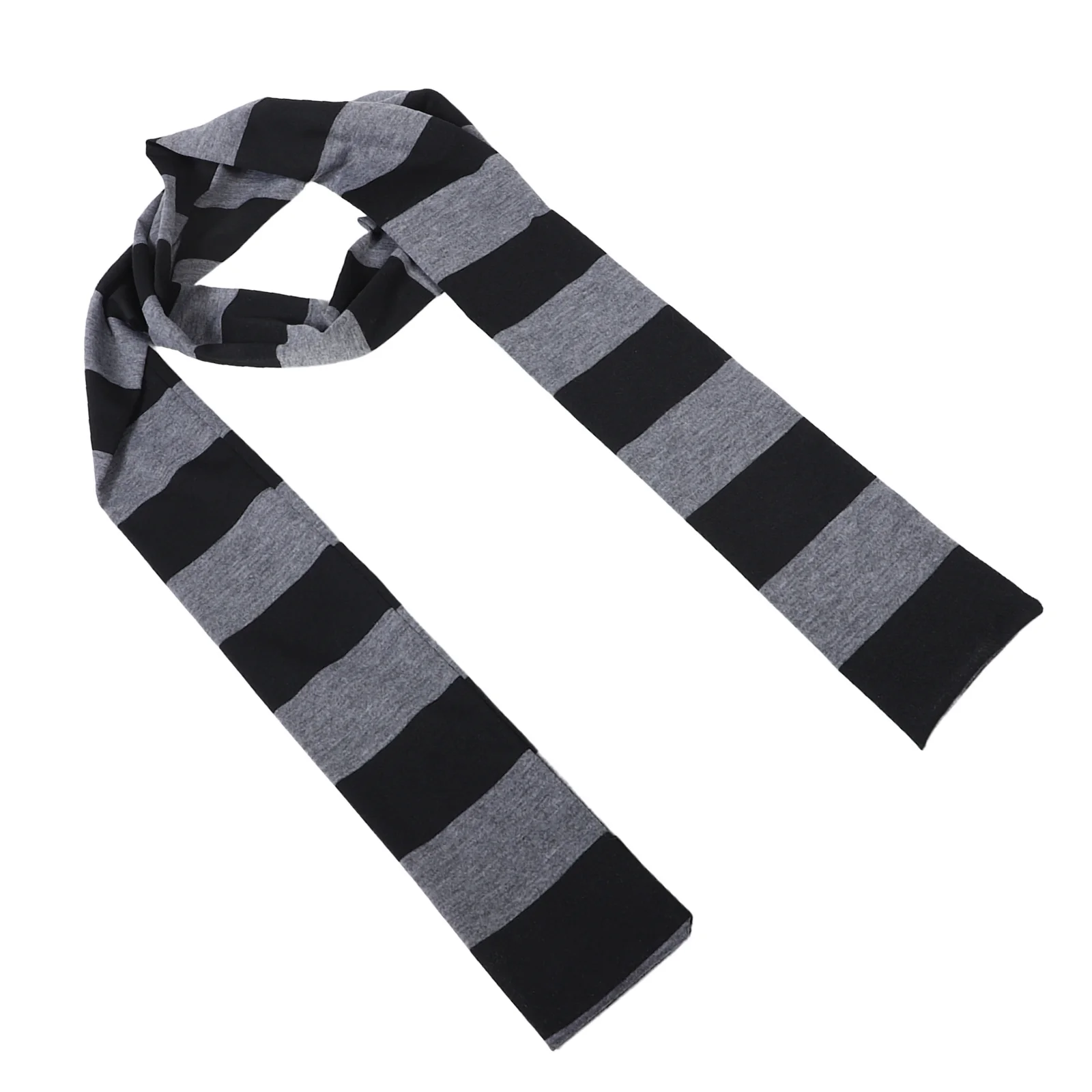 

Trendy Punk Inspired Striped Scarf Harajuku Aesthetic Lightweight Cotton Neck Wrap for Women All-Season Fashion Statement Winter