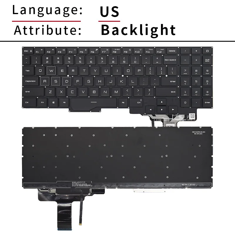 New Russian keyboard for XIAOMI Redmi G 2021 2020 XMG2003-AJ XMG2003-AB XMG2003-AL RMG2104 RMG2102 backlit US keyboard