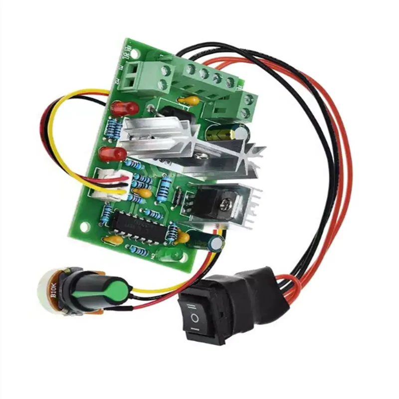 CCM2 DC Motor Speed Regulator 10V12V24V30V Forward and Reverse PWM DC Controller 120W