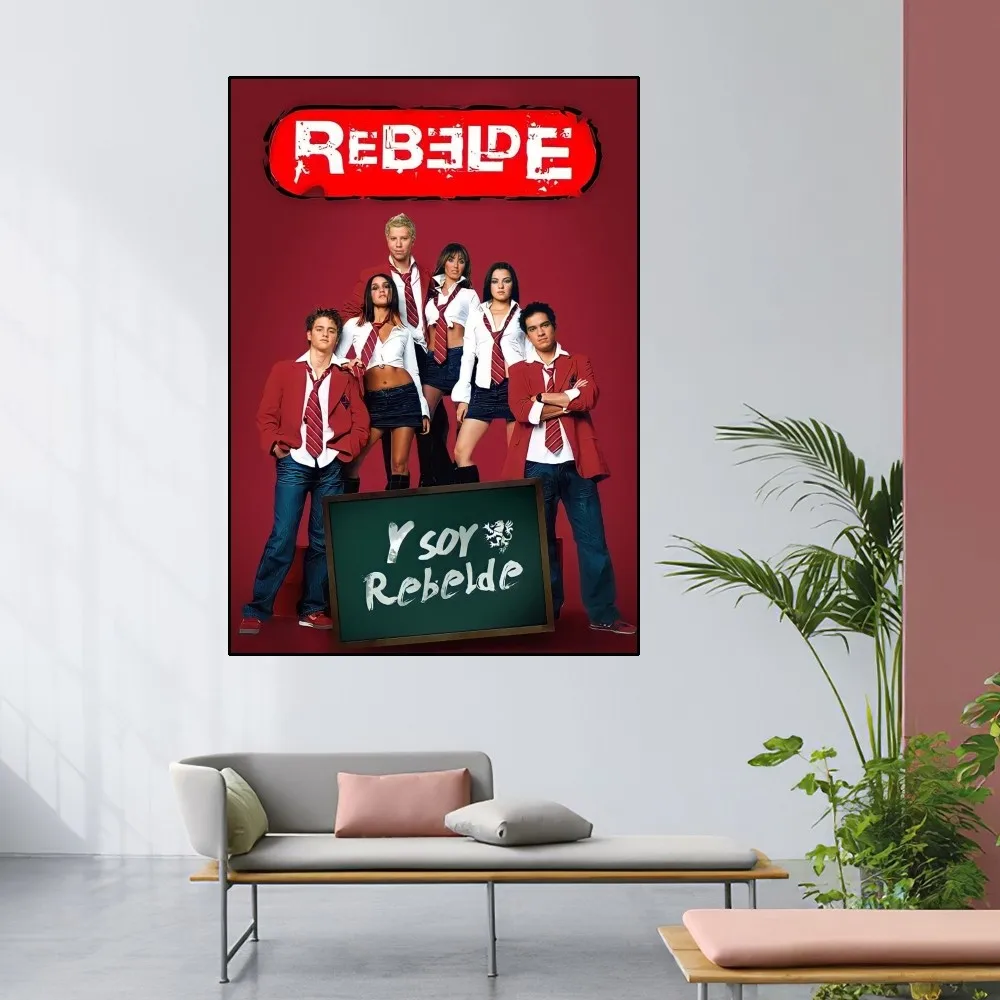 RBD Rebelde Poster Home Room Decor Livingroom Bedroom Aesthetic Art Wall Painting Stickers