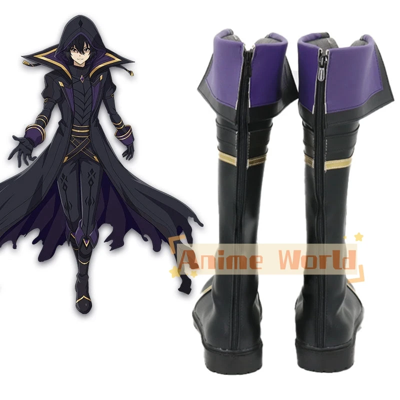 Kage no Jitsuryokusha ni Naritakute! Die Eminenz im Schatten Schatten Schuhe Cosplay Stiefel Halloween Karneval Stiefel Nach Maß
