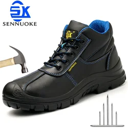 Safety Shoes Boots Man Steel Toe Cap for Work  Work Wear  Industrial Boots Man Protection for the Feet Waterproof