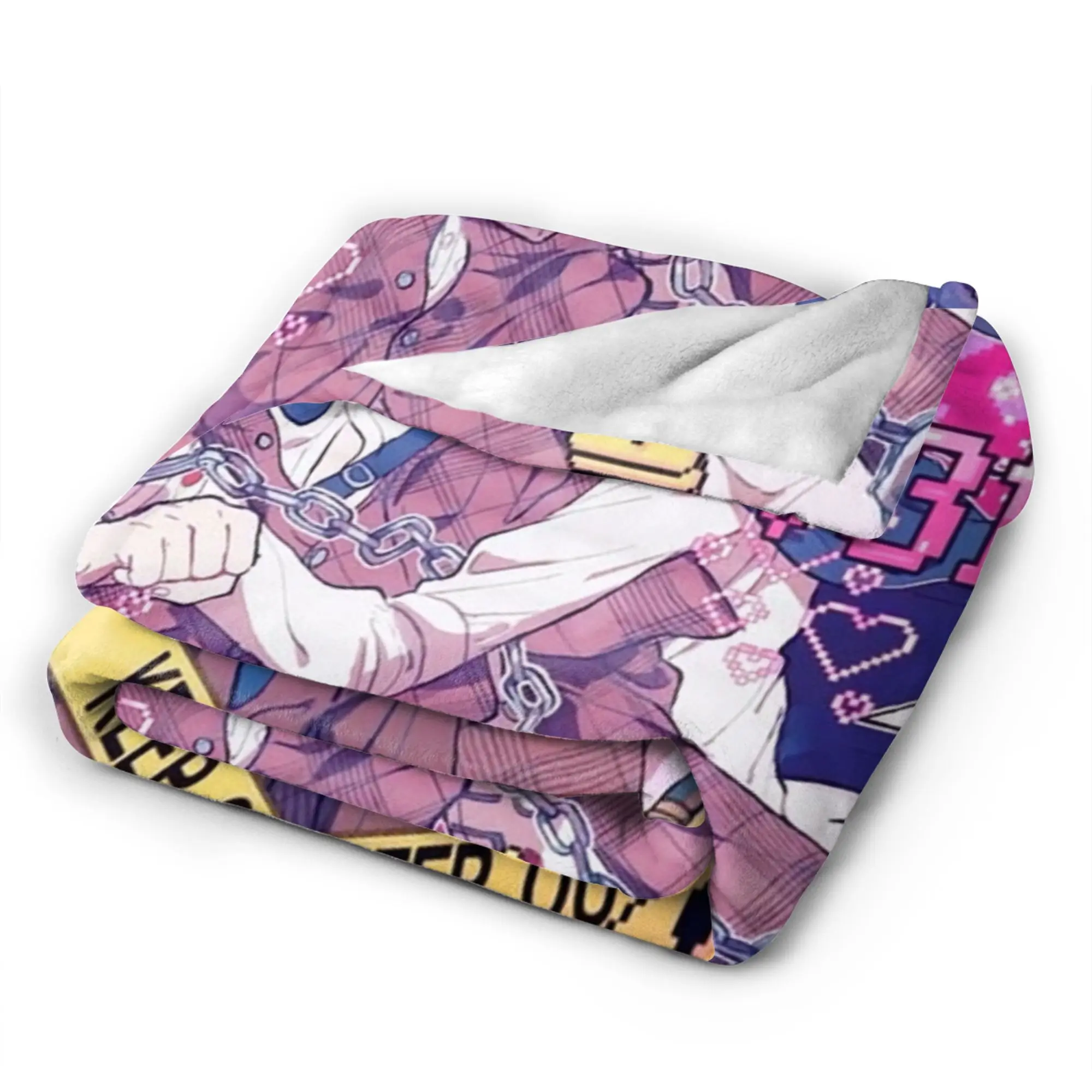 Danganronpa Plush Blanket Girls Boys Nagito Komaeda The Ultimate Flannel Throw Blanket For Home Decor Super Soft Bedspread Gift