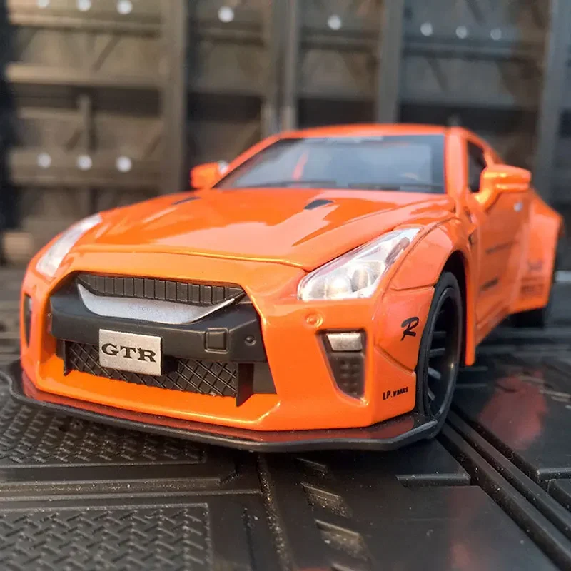 

1:32 Nissan GTR Skyline Ares Alloy Sports Car Model Diecast Simulation Metal Toy Car Model Collection Childrens Toy Gift