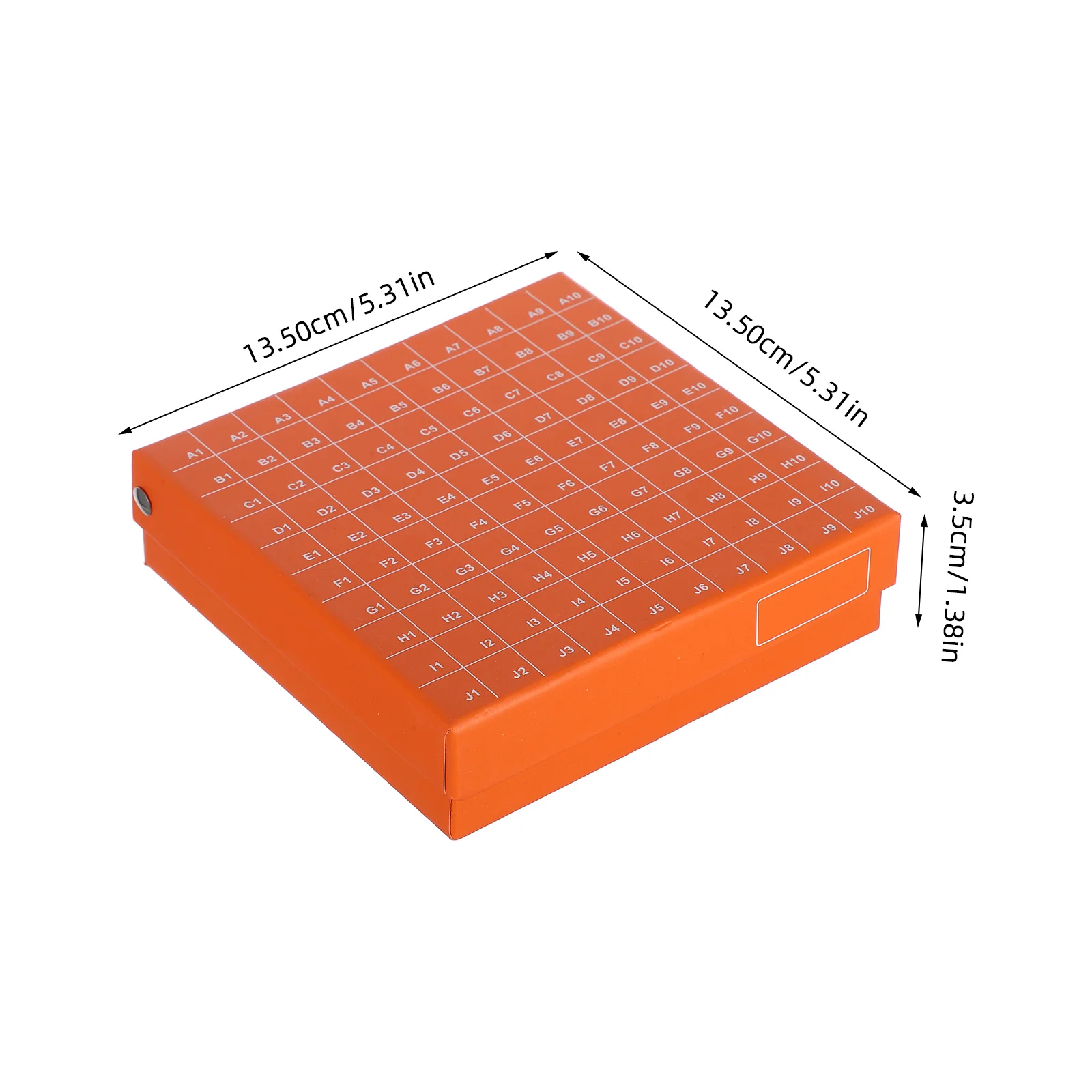 Freezer Box Laboratory Containers Perfume Sample Organizer Experimental Consumables Paper