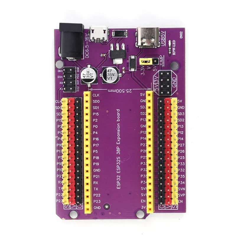 ESP32 Development Board TYPE-C/MICRO USB WiFi+Bluetooth Dual Core ESP32-DevKitC-32 ESP-WROOM-32 Expansion Board 38PIN