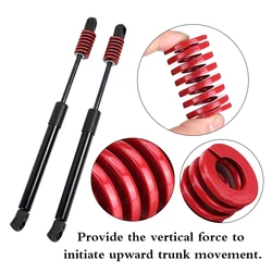 2Pcs 25mm OD Spring For Rear Trunk Tailgate Strut Support For Tesla For Model 3 Rear Trunk Tailgate Strut Support