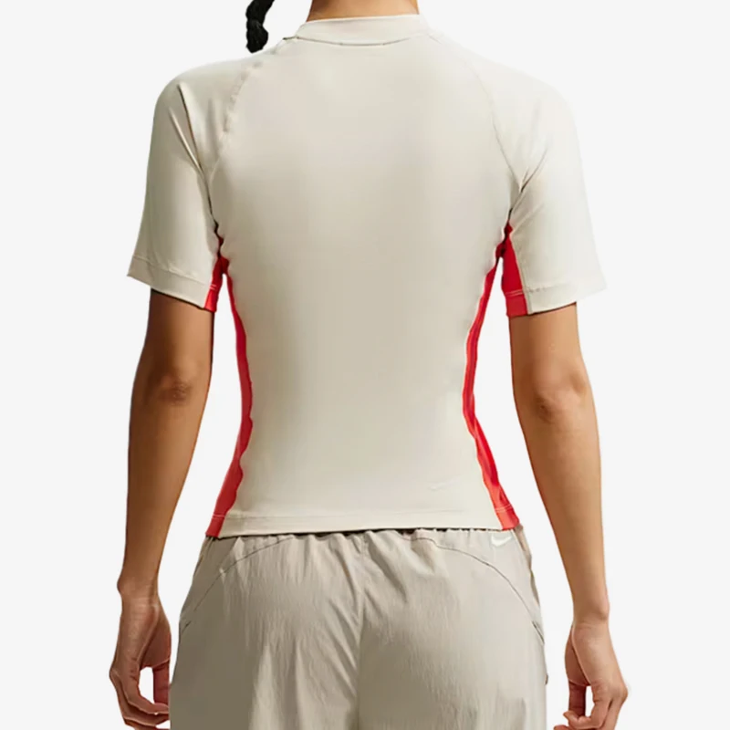 Nike genuine women's breathable, simple, moisture wicking, fashionable short sleeved T-shirt IO1461-104
