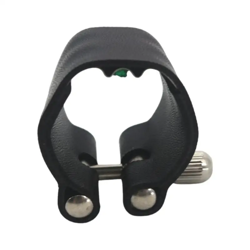 

Leather Ligature Fastener Saxophone Alto Soprano Clamp Clip Portable Saxophone Ligature For Saxophone Mouthpiece For Home Dorm