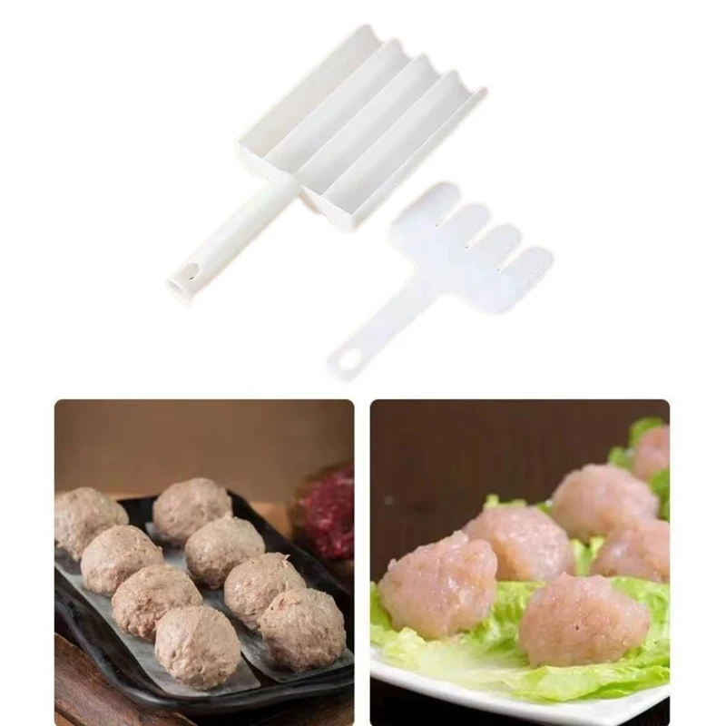 Làm Thịt Bóng Khuôn Thìa Thịt Dụng Cụ Dụng Cụ Nhà Bếp Phụ Kiện Nấu Ăn