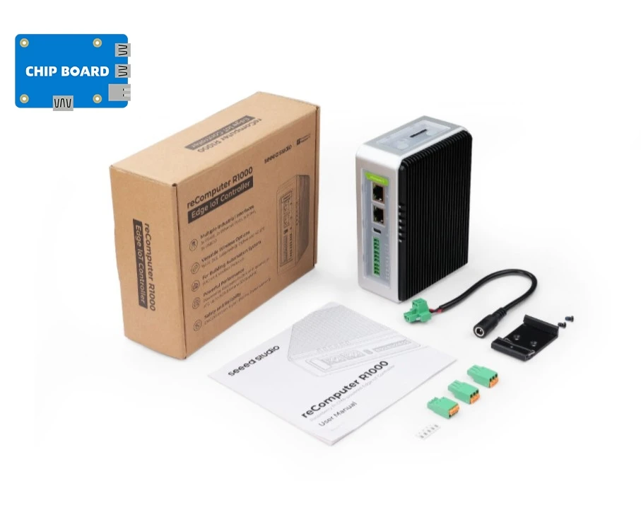 

ReComputer R1025-10 - Raspberry Pi Gateway | Edge IoT Controller | 4GB RAM, 32GB EMMC