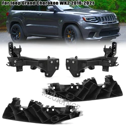 Headlamp Upper Bracket and Headlamp Lower Bracket For Jeep Grand Cherokee WK2 2016 2017 2018 2019 2020 2021 Car Accessories