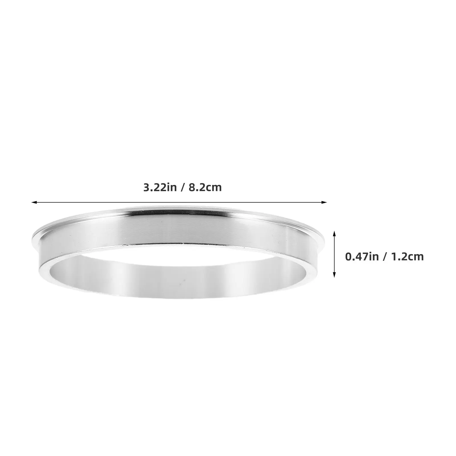 2Pcs Aluminum Cup Sealer Collar 90Mm for Milk Tea Sealer Machines Fast Efficient Sealing Hot Cold Beverages Cup Sealing Machine