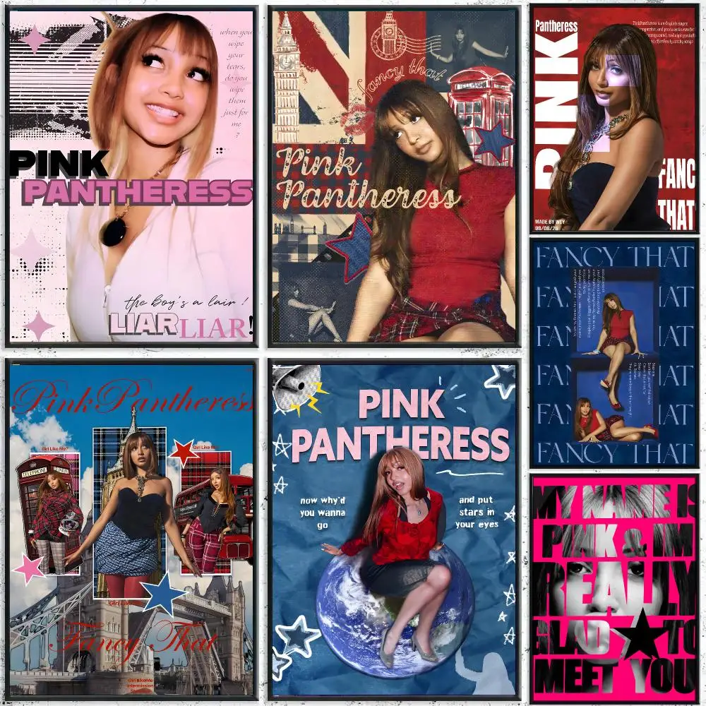 Singer P-PinkPantheress Fancy That Poster HD Waterproof Wall Decal for ...