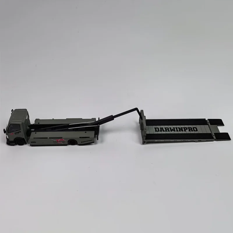 Micro Turbo 1/64 DarwinPRO TECKWRAP Custom Sleepwagen APAxpo Legering Motorvoertuig Speelgoed spuitgieten Metalen Model Collectie Jongen Geschenken