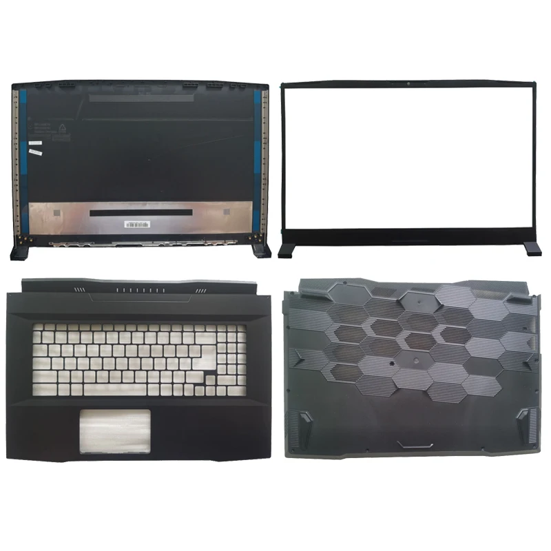 

New For MSI GF76 MS-17L1 Rear Lid TOP Case Laptop LCD Back Cover /LCD Front Bezel Cover/Palmrest Upper Cover/Bottom Base Case