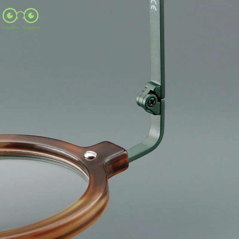 2025 neue Brett klassische einfache kleine runde Herrenrahmenbrille für Frauen Metall Outdoor Radfahren Damenrahmen Spot Großhandel