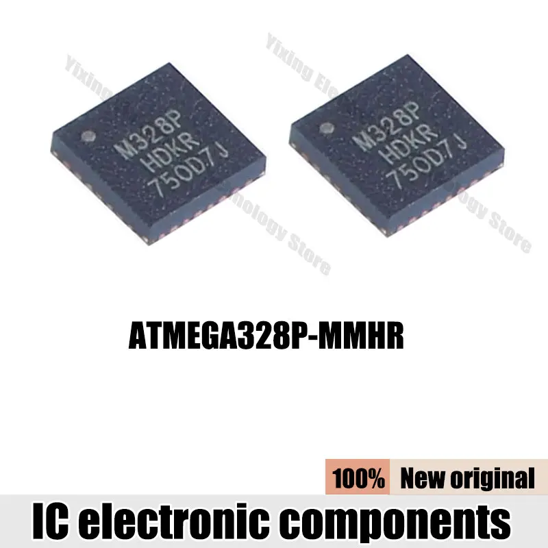 1-50Pcs Atmega328P-Mmhr Atmega328P Atmega M328P Ga328P 28-Vqfn Chip