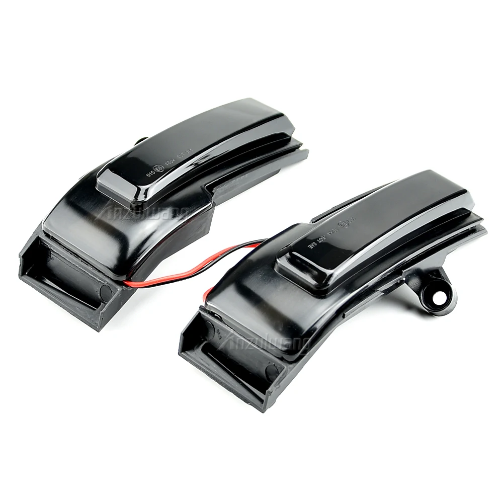 

1 пара дымчатых светодиодных последовательных динамических указателей поворота бокового зеркала, подходит для Ford F150 2015 2016 2017 2018 2019 2020 FL3Z-13B375-AA