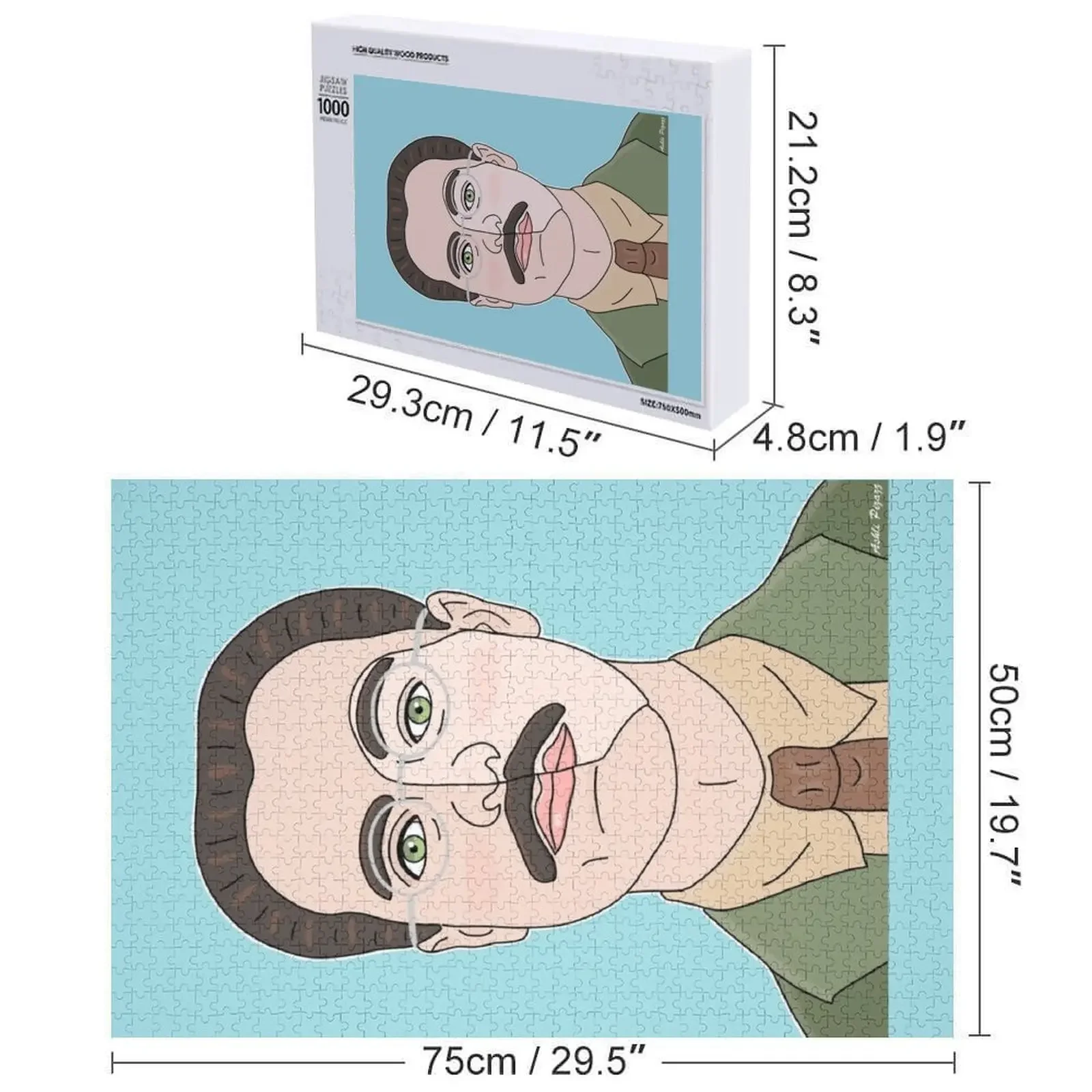 Richard Harrow van Boardwalk Empire Jigsaw Puzzle Kinderspeelgoed voor kinderen Houten naampuzzel