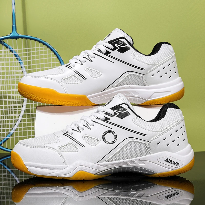 Shock-absorbing Badminton Shoes Non-slip and Wear-resistant Sports Shoes Men's Table Tennis Shoe Comfortable Tennis Shoes