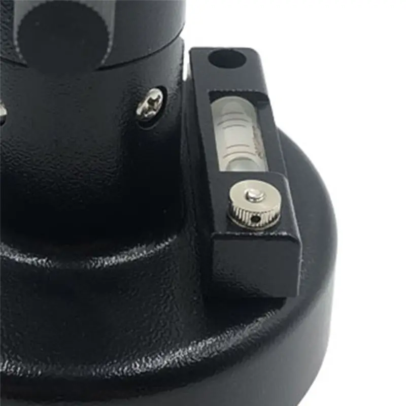 n10r-three-jaw-tribrach-adapter-with-optical-plummet-compatible-long-leveler-for-prism-total-stations-black