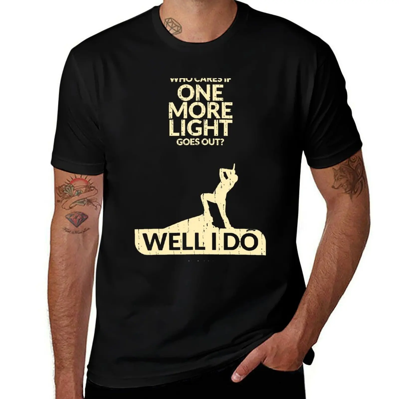 

One More Light Vintage T-Shirt t shirt custom print mens graphic t shirts T-Shirt