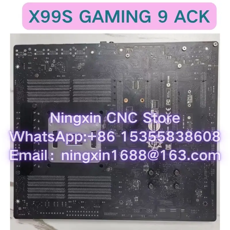 X99S GAMING 9 ACK LGA2011-3 DDR4 128G M.2 SATA3 USB3.0 E-ATX Desktop Motherboard