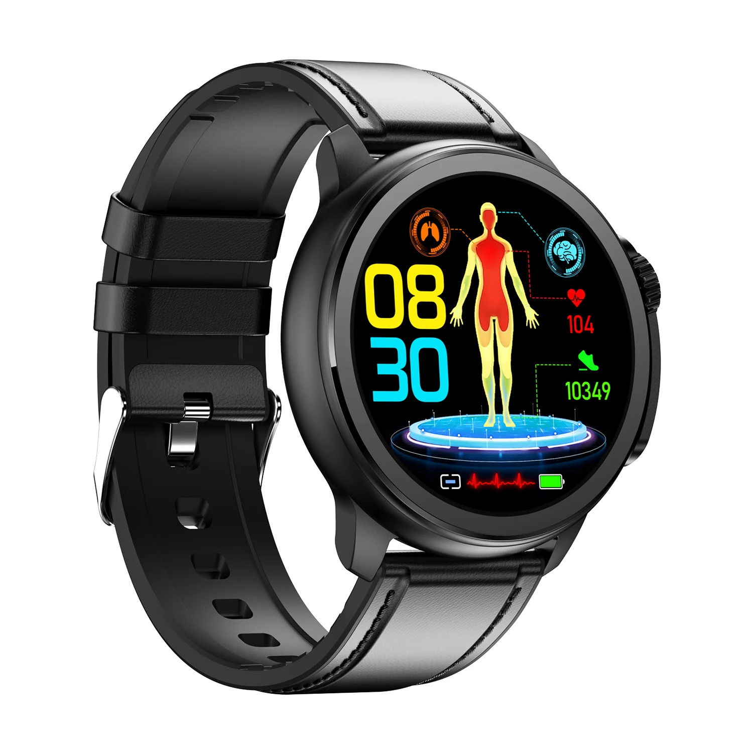 

2024 New 1.43" Smart Watch AMOLED Bluetooth Call Blood Pressure Heart Rate Sleep Monitor Pedometer IP68 Waterproof