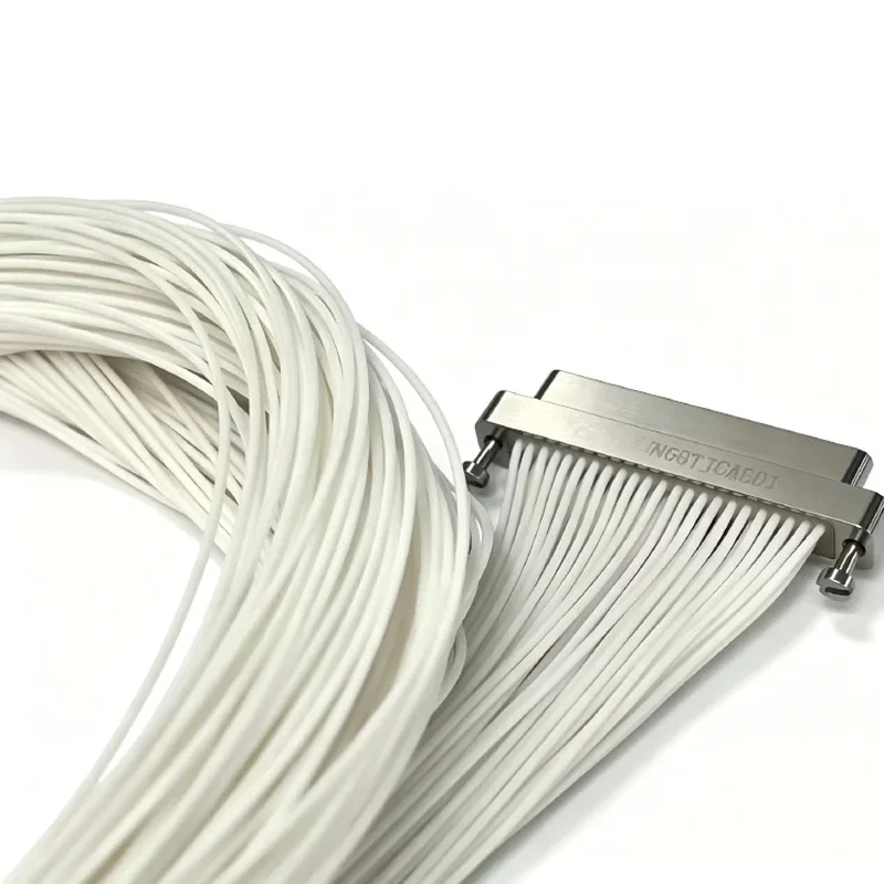 J30JZ/XN66TJCAL01 66-Pin Micro Rectangular Plug Crimp-Terminated Low-Insertion-Force Connector