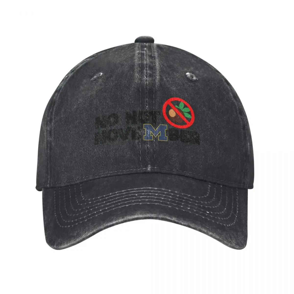 No Nut November Baseball Cap Hat Beach Uv Protection Solar Hat Women Caps Men's