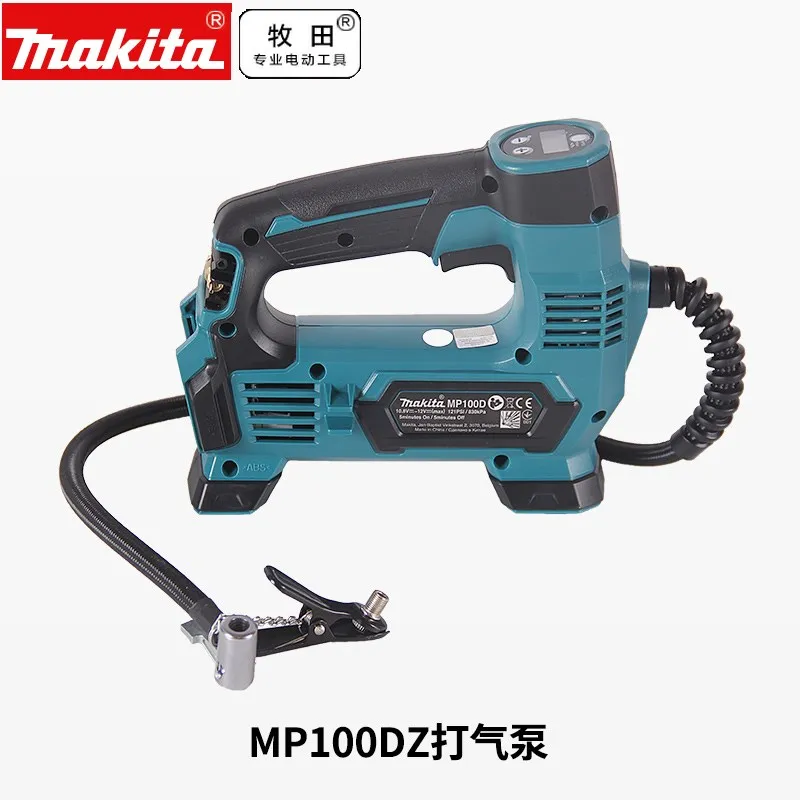 Makita Battery Compressor MP100DZ MP100D 12V Max 8,3 BAR Print Air Pump Car Tyre Bare Tool