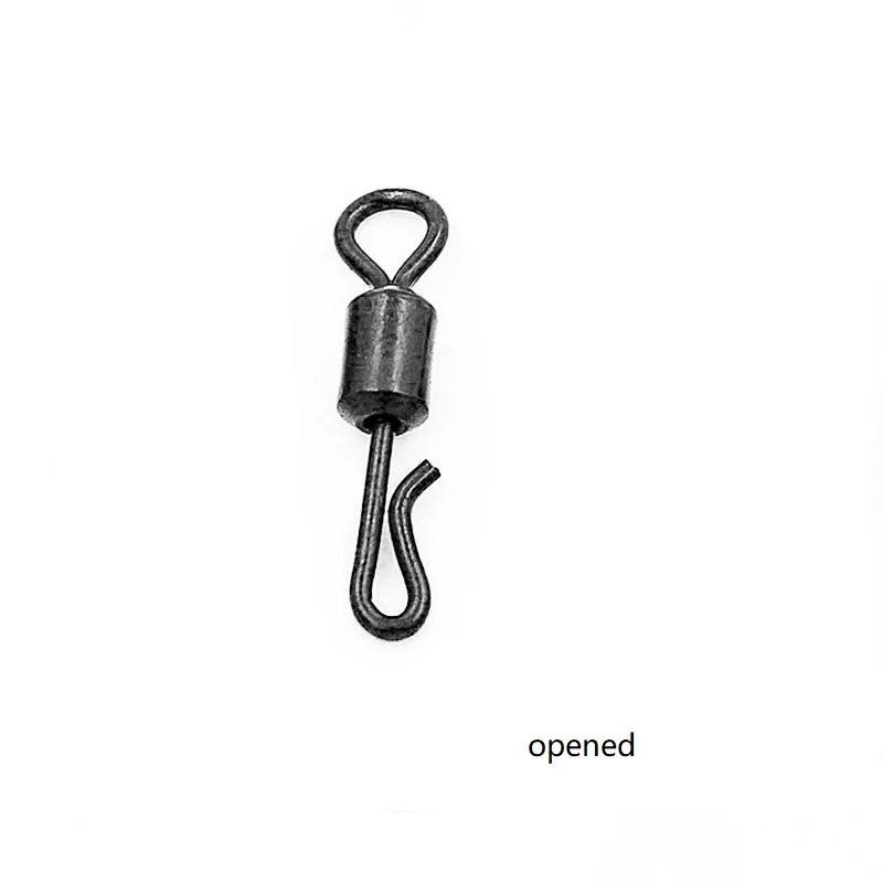 

Быстросъемные вертлюги Q-Swivels, усиленные рыболовные застежки, европейские карповые концевые элементы оснастки для изготовления оснасток